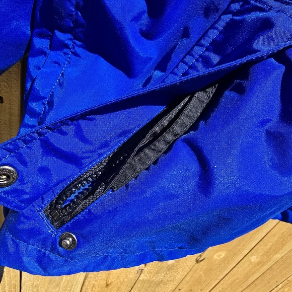 Vtg Columbia Anorak Radial Sleeve Pullover Ski Snowboard Large Blue 80s 90s - Picture 4 of 13